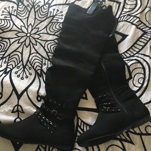 Knee High Black Boots